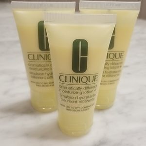 Clinique beauty and makeup sample items